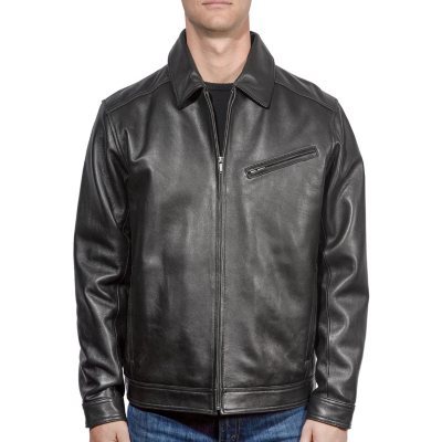 Boston Common Leather Jacket - Black - Bernardo