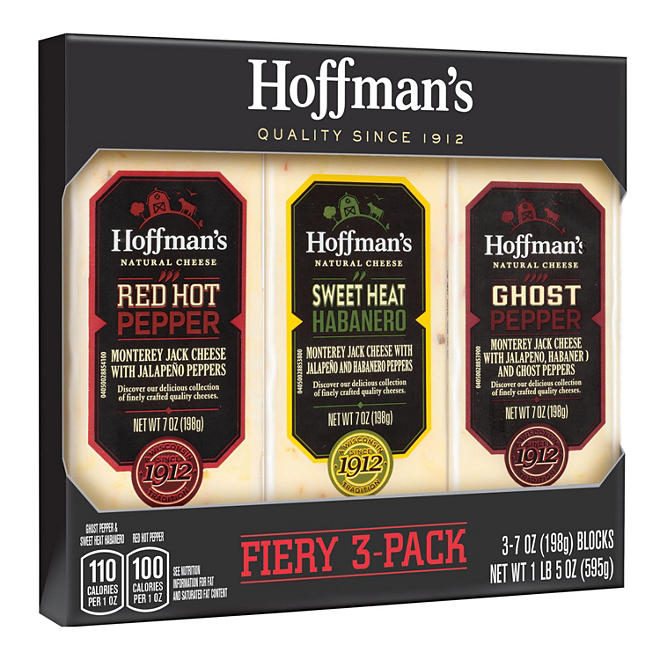 Hoffman's Fiery Cheese Variety Pack (1 lb. 5 oz.)