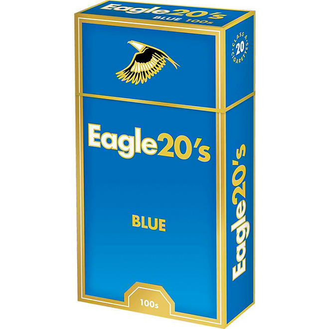 Eagle 20's Blue 100s Box (20 ct., 10 pk.)