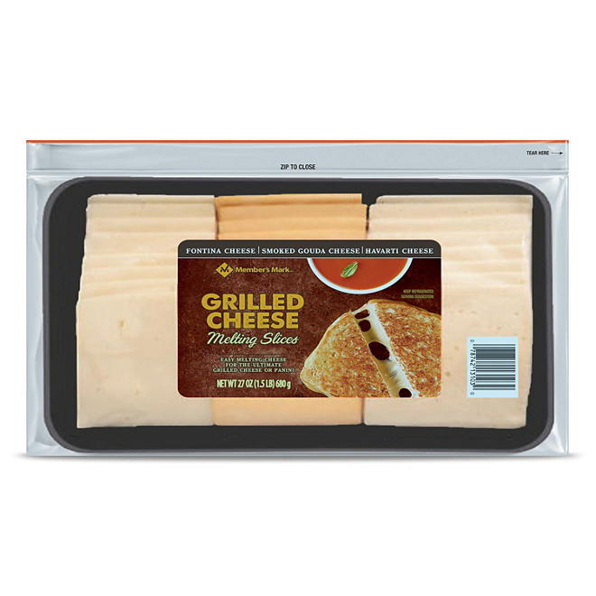 Member's Mark Sliced Melting Cheese Grill Variety Pack (24 slices)