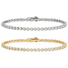 Diamond Tennis Bracelet in 14K Gold