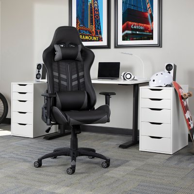 Essentials By Ofm Racing Style Gaming Chair Model Ess 6065 Choose A Color Sam S Club