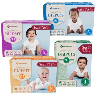 sams diapers