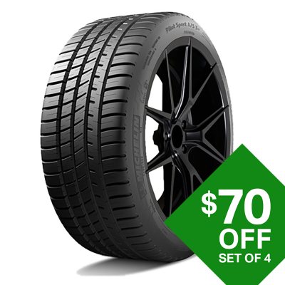 MICHELIN Pilot Sport A/S 3+ - Car Tire