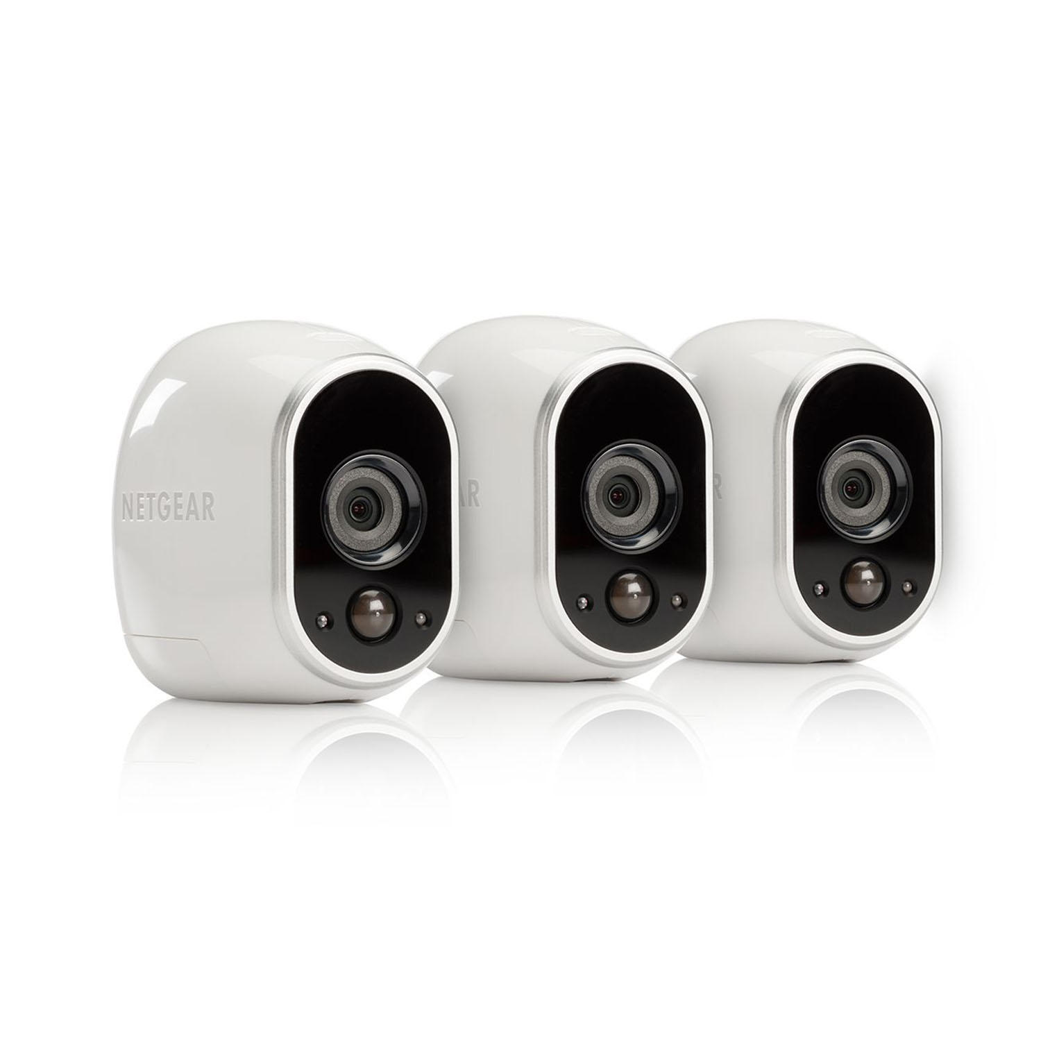 Arlo Smart Home Security System with 3x HD Wireless Cameras and Night Vision