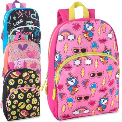 15 GIRL CHCTR BKPK BACKPACK SET - Sam's Club