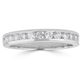 0.50 CT. T.W. 12-Stone Round Diamond Channel-Set Band Ring in 14K Gold (H-I, I1)