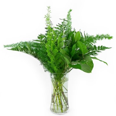 Member's Mark Just Add Blooms Greenery Bouquets, 15 bunches (West Coast):- West Coast