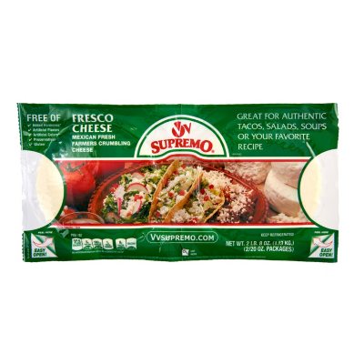 Vandv Supremo Queso Fresco Fresh Crumbling Cheese 20 Oz Ea 2 Pk Sams Club 1645