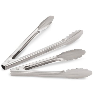 Choice 7 Heavy-Duty Stainless Steel Utility Tongs