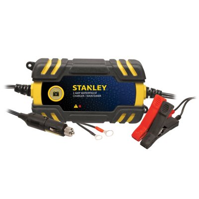 Stanley 2 Amp Waterproof Battery Charger Maintainer - Sam's Club