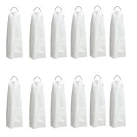 Kleen Chef Heavyweight PVC Reusable Apron for General Use and Dishwashing, White (12pk.)