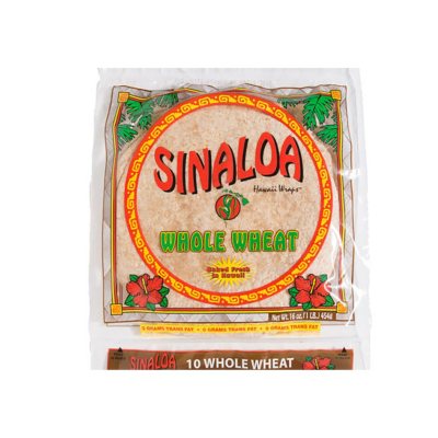 Sinaloa Whole Wheat Hawaii Wraps 16oz , 3pk - Sam's Club