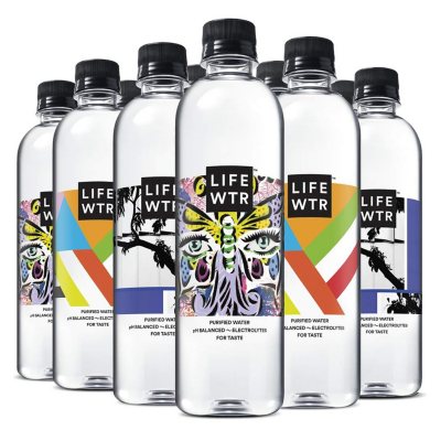 LIFEWTR Premium Purified Water (500 mL bottles, 12 pk.) - Sam's Club