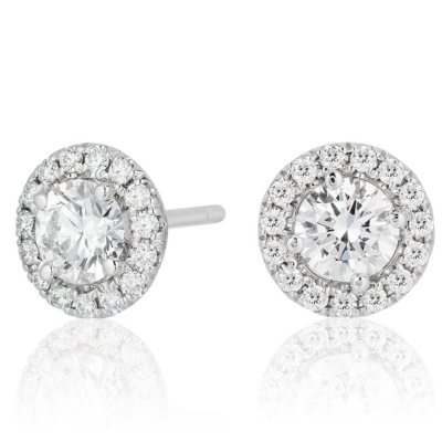 LV Diamonds Double Stud, Round Brilliant cut - per unit - Jewelry -  Collections