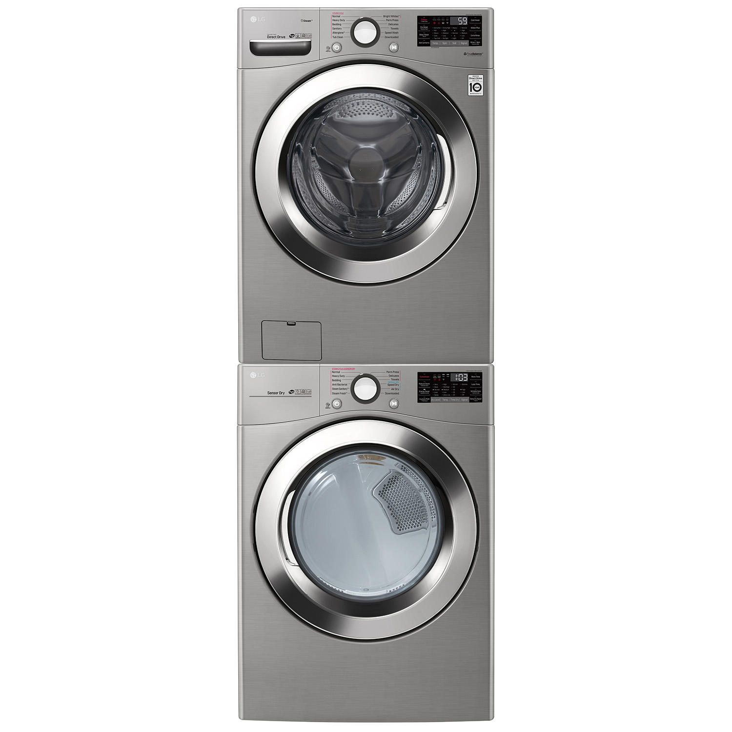 LG WM3700, DLEX3700 / DLGX3701 Ultra Large Capacity Front Load Washer and Steam Dryer Suite