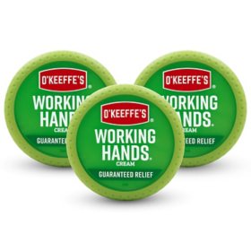 O'Keeffe's Working Hands, 2.7 oz., 3 pk.