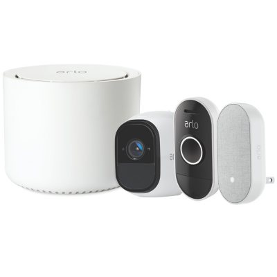Arlo Pro Hd Wire Free Camera Plus Audio Doorbell Chime Sam S Club