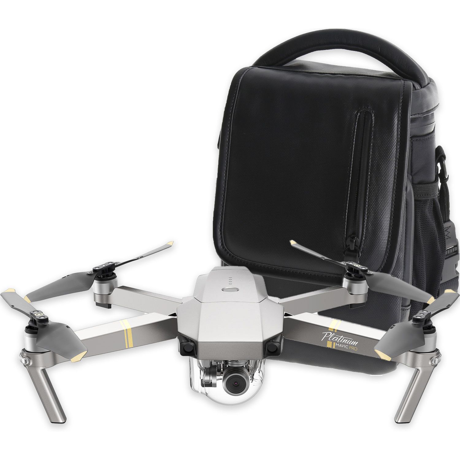 DJI Mavic Pro Platinum Drone and Shoulder Bag Bundle