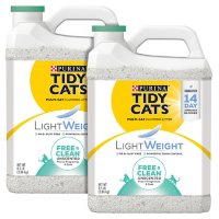 Purina Tidy Cats Lightweight Free & Clean Clumping Cat Litter, Unscented (8.5 lbs., 2 pk.)