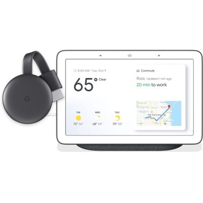 google home hub to chromecast