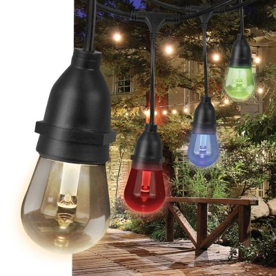 Feit Electric 30 Color Changing LED String Lights 15 bulbs