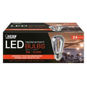 Feit Electric LED Filament Bulbs 24 pk.