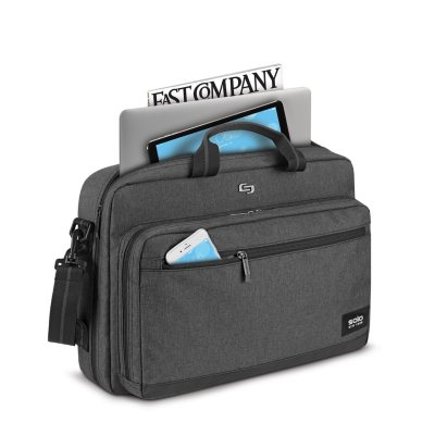 Solo Duane 2in1 Hybrid Briefcase Backpack, Grey Sam's Club