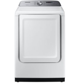 Samsung 7.4 cu. ft. Smart Care Dryer with Sensor Dry in White 