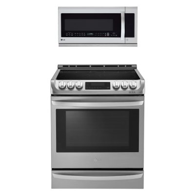 LG 6.3 Cu Ft Single Oven SlideIn Range with ProBake Convection and 2.2