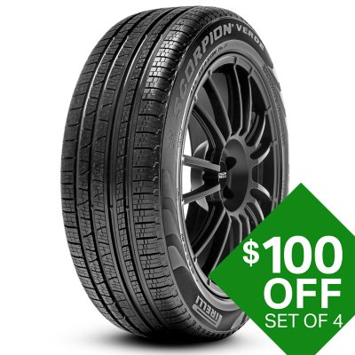 Pirelli Scorpion Verde A/S Plus II - 245/55R19 103H Tire - Sam's Club