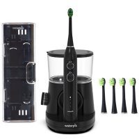 Waterpik Sonic-Fusion Flossing Toothbrush & Water Flosser with Replacement Brush Heads