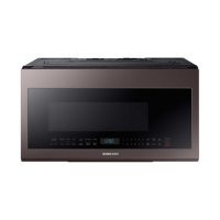 SAMSUNG - 2.1 cu. ft. Over The Range Microwave with Sensor Cooking, Tuscan Stainless - ME21R706BAT