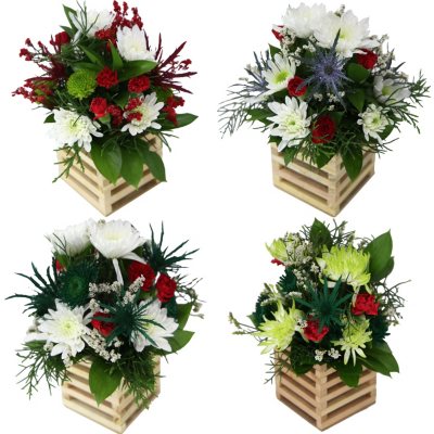 christmas floral displays