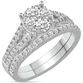 1.00 CT. T.W. Diamond Composite Bridal Ring in 14K Gold