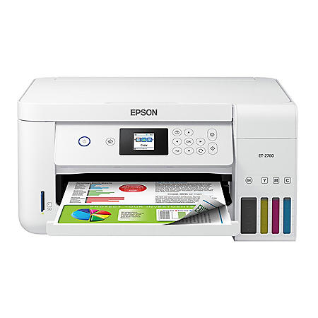 Epson EcoTank ET-2760 Special Edition All-in-One Printer with Bonus Black Ink