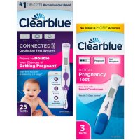 Clearblue Ovulation Kit – 25 Ovulation Tests + 3 Pregnancy Tests