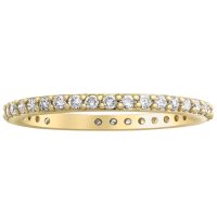 S Collection 1/2 CT. TW Diamond Eternity Band in 14K Gold