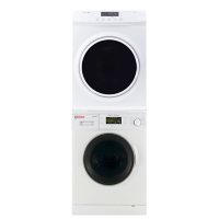 Galaxy - Equator Stackable Compact Laundry Suite - 1.6 cu.ft. Front Load Washer and 3.5 cu.ft. Standard Dryer with Sensor Dry