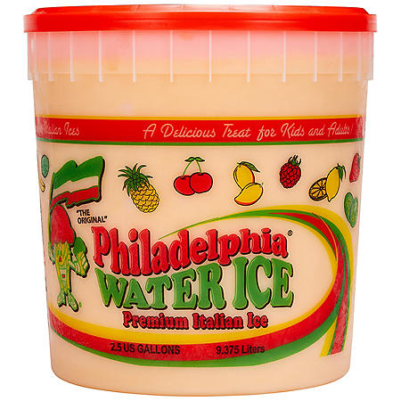 Philadelphia Water Ice, Mango (2.5 gal.)