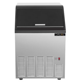 Druxe Freestanding Icemaker in Stainless Steel (120 lbs.)