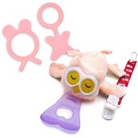 NISSI & JIREH 5-in-1 Pacifier Soother and Teether Set Bundle (Choose Type & Color)