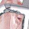 White Gold, variant on Morganite Solitaire Stud Earrings in 14K Gold