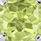 Peridot, variant on Round Cut Solitaire Gemstone Stud Earrings in 14K Gold