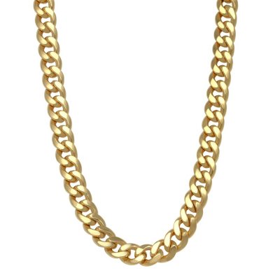 5MM Solid Curb Chain in 14K Yellow Gold - Sam's Club