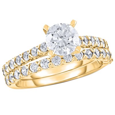 2.00 CT. T.W. Diamond Marquise Ring in 14K Gold (HI, I1) - Sam's Club