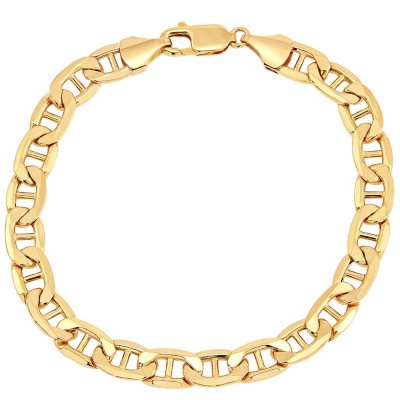 7.9MM Mariner Link Men's Bracelet in 14K Yellow Gold - Sam's Club