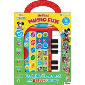 Mickey Mouse Clubhouse: Portable Keyboard and 8-Book Library