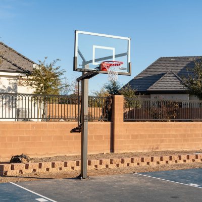 Lifetime Height Adjustable In-Ground Basketball Hoop (54