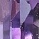 Amethyst, variant on Baguette Cut Gemstone and 0.10 CT. T.W. Diamond Ring in 14K Gold